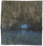 ink. paperlayers (waving). blottingpaper. pencil / 136 x 151 cm / 2010